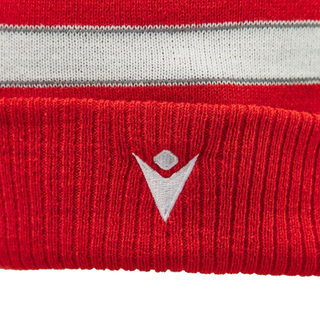 Macron Gloucester Rugby 2026/27 Pom Pom Beanie