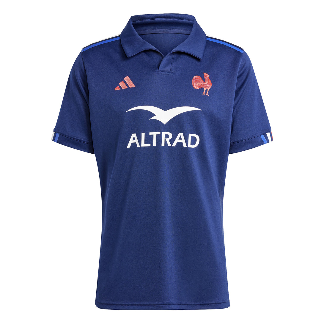 adidas France FFR 2024/25 Adults Home Rugby Shirt 