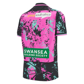 Macron Ospreys Rugby 2025/26 Mens Euro Rugby Shirt