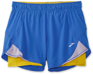 Brooks Chaser 5" 2 in 1 Womens Running Shorts
