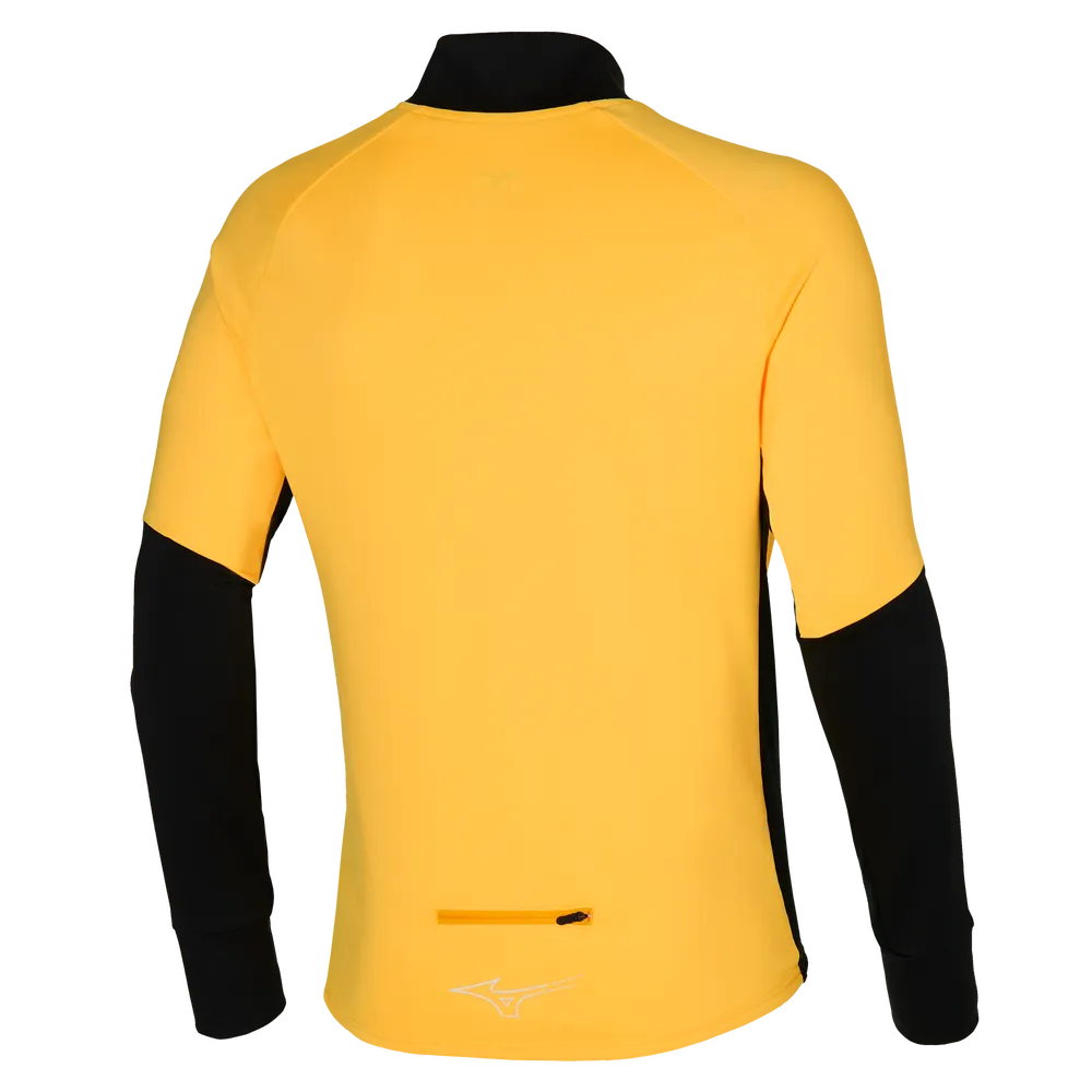 Mizuno Mens Warmalite Half Zip Racing Yellow