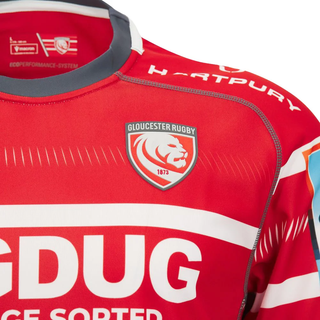 Macron Gloucester Rugby 2026/27 Mens Home Rugby Shirt