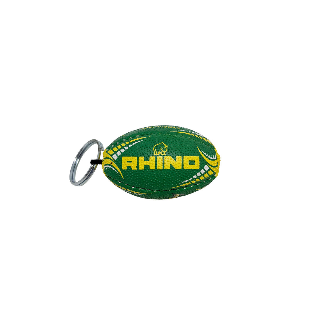 Rhino South Africa Springboks Supporters Rugby Ball Keyring