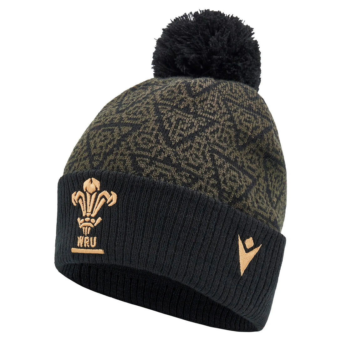 Macron Wales WRU 2024/25 Pom Pom Beanie