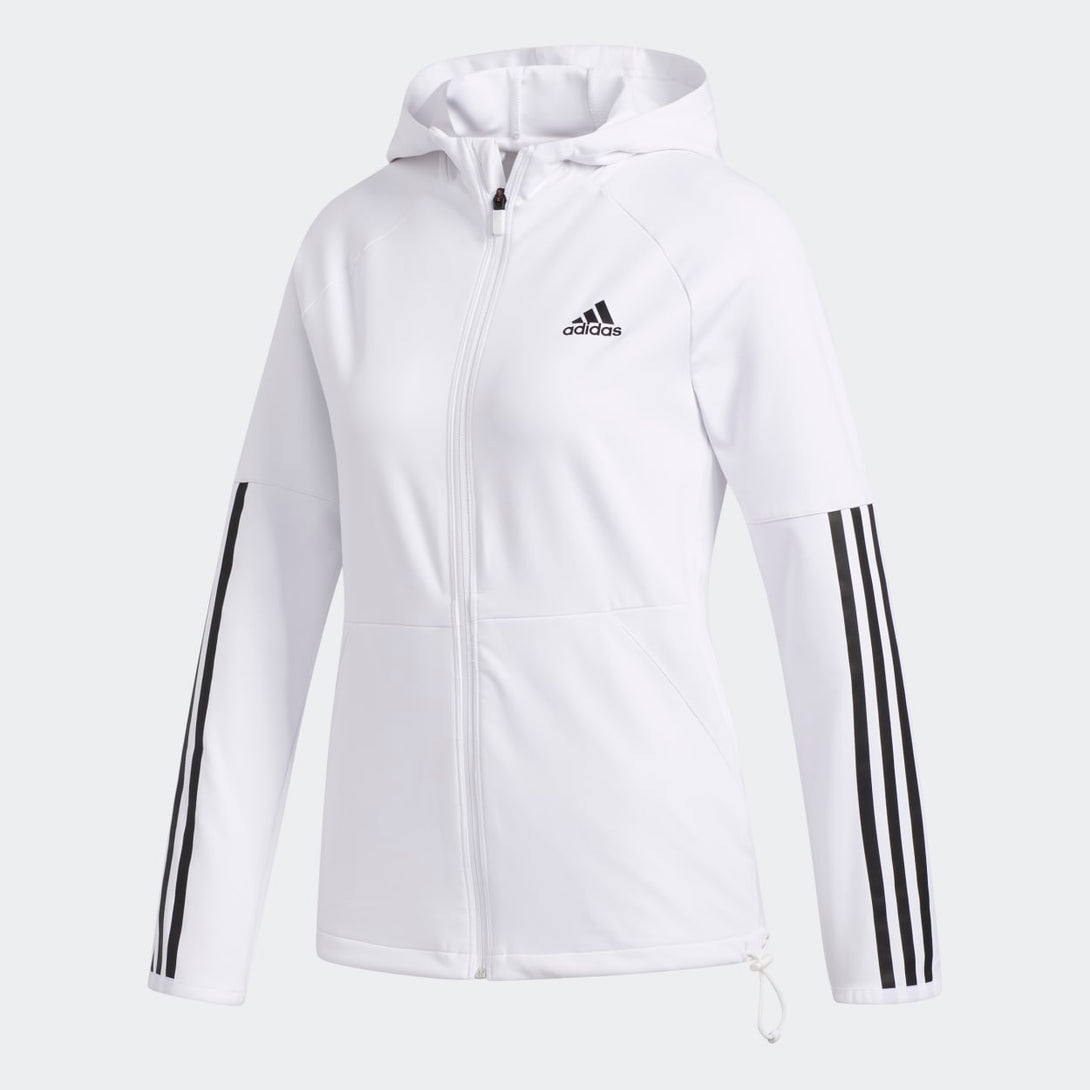 Adidas Womens 3-Stripes Hoodie