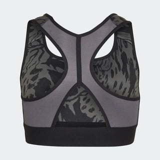 adidas Girls Aeroready Sport Icon Animal Print Sports Bra