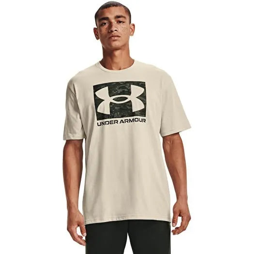 Under Armour Mens Camo Boxed Logo T-Shirt