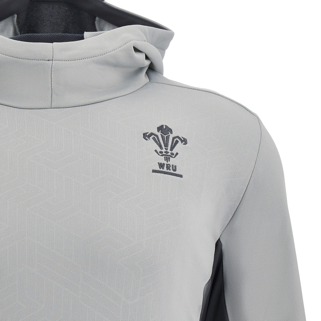 Macron Wales WRU Mens Rugby Travel Hoodie