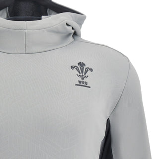 Macron Wales Official WRU Mens Rugby Travel Hoodie