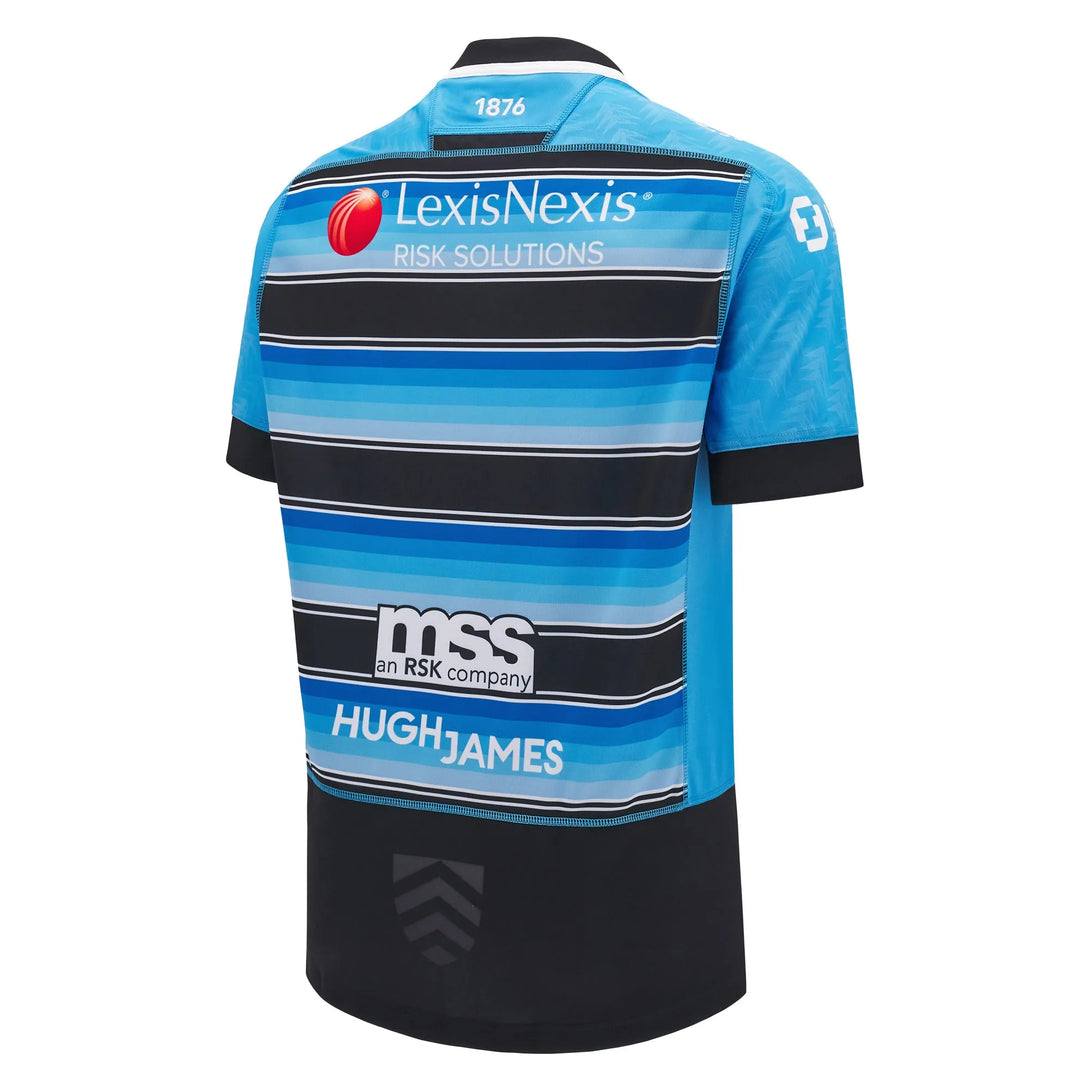 Macron Cardiff Rugby 2024/25 Adults Home Rugby Shirt