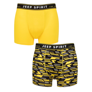 Jeep Mens Bamboo Camo Printed Boxers 2-Pack