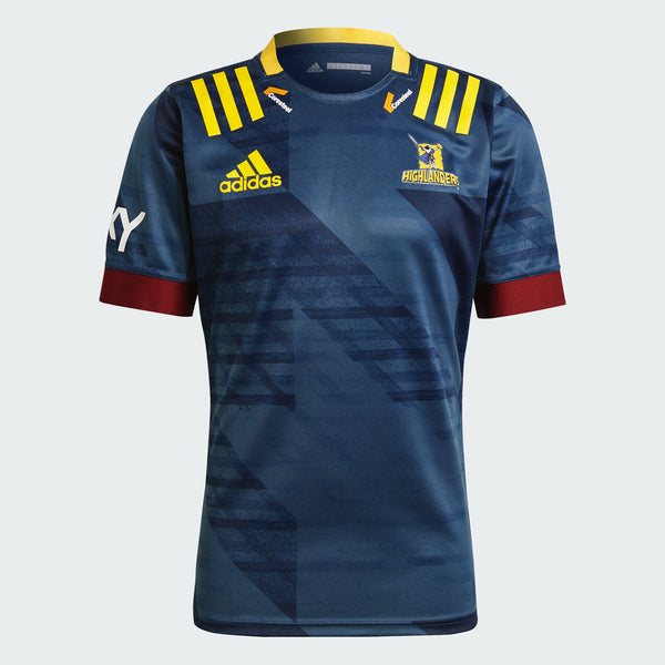 Adidas Highlanders Mens Home Rugby Shirt