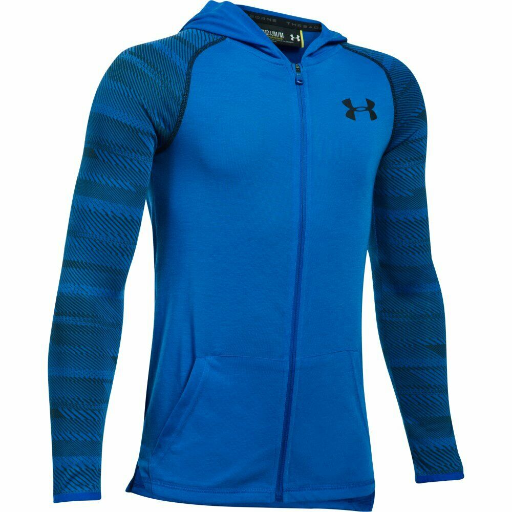 Under Armour Boy's Threadborne Full Zip Hoody