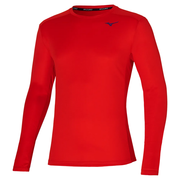 Mizuno Mens Two Loop 88 Gym T-Shirt - Fiery Red