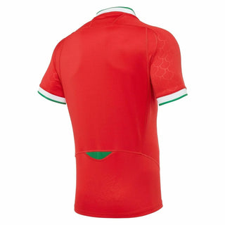 Macron Wales WRU 2021/22 Mens Home Rugby Shirt