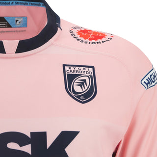 Macron Cardiff Rugby 2025/26 Kids Away Rugby Shirt