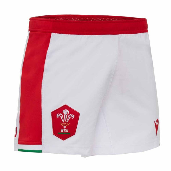 Macron Wales WRU 20 Mens Home Rugby Shorts