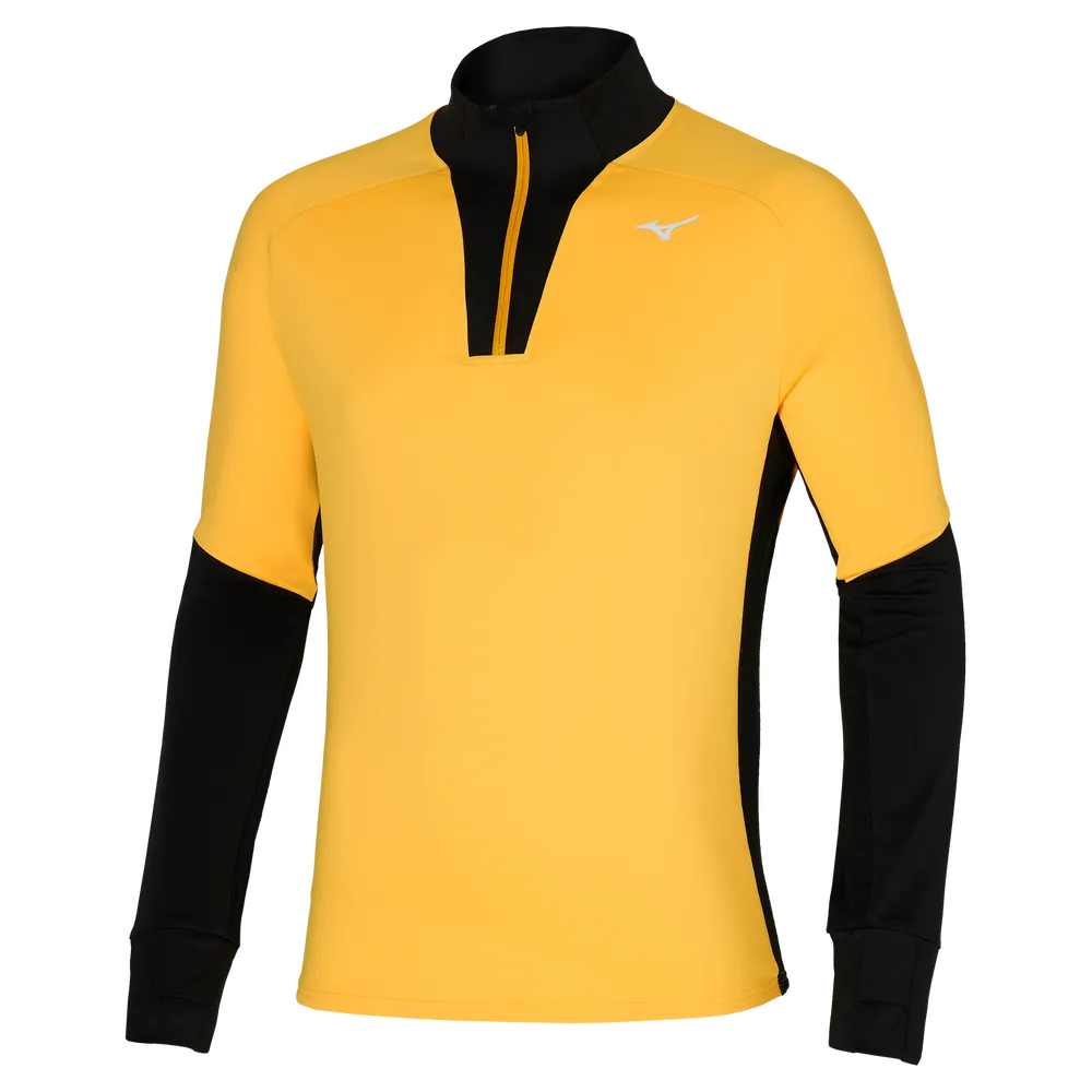 Mizuno Womens Warmalite Half Zip Racing Yellow J2GC251149