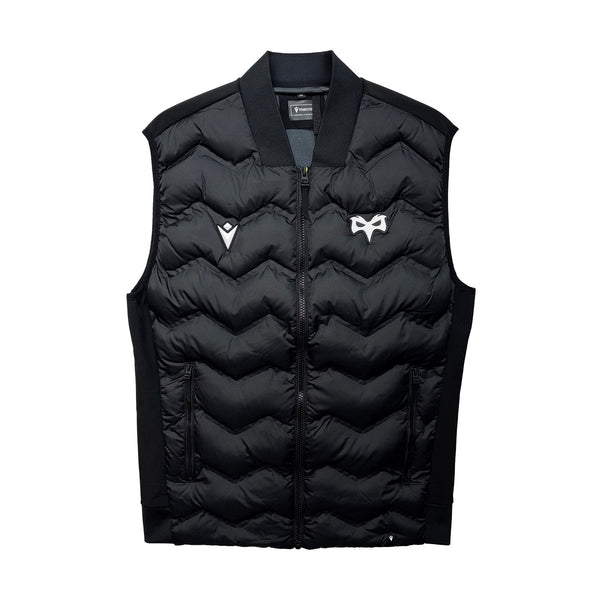 Macron Ospreys Rugby 2024/25 Adults Athleisure Gilet