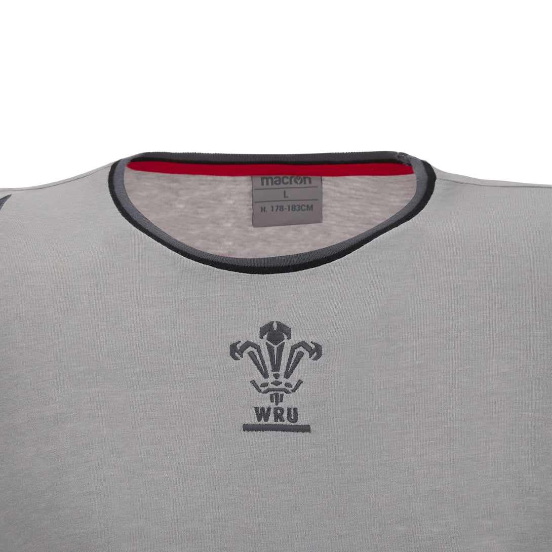 Macron Wales Rugby WRU 22/23 Kids Travel Leisure Shirt