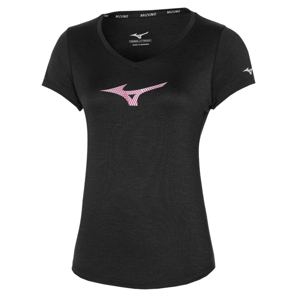 Mizuno Womens Impulse Core Logo T-Shirt