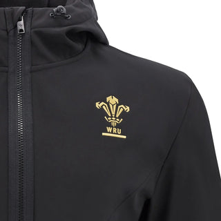 Macron Wales WRU Adults Soft Shell Rugby Jacket