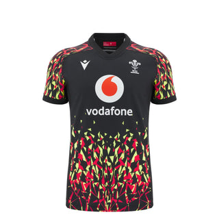 Macron Wales WRU 2025/26 Kids Training Rugby Shirt
