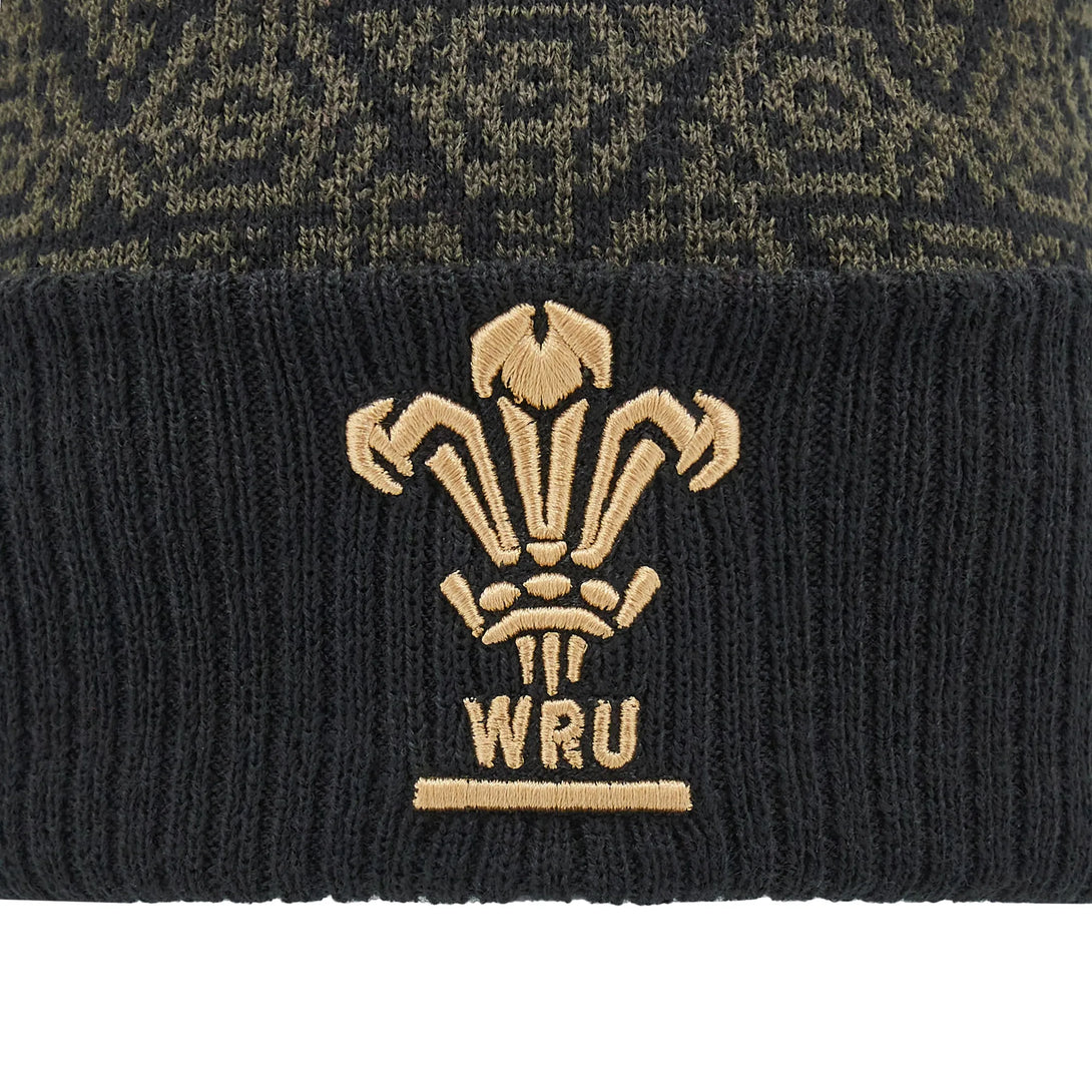 Macron Wales WRU 2024/25 Pom Pom Beanie