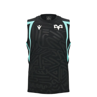 Macron Ospreys Rugby 2026/27 Kids Poly Training Vest