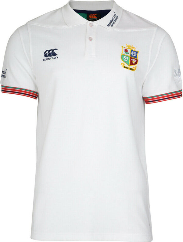 Rugby Heaven CCC British & Irish Lions 2017 Vapodri Cotton Pique Polo Mens - www.rugby-heaven.co.uk