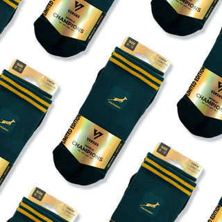 Versus Springboks Active Crew Socks