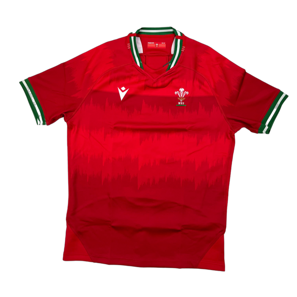 Macron Wales WRU 22/23 Womens Home Pathway Body Rugby Shirt