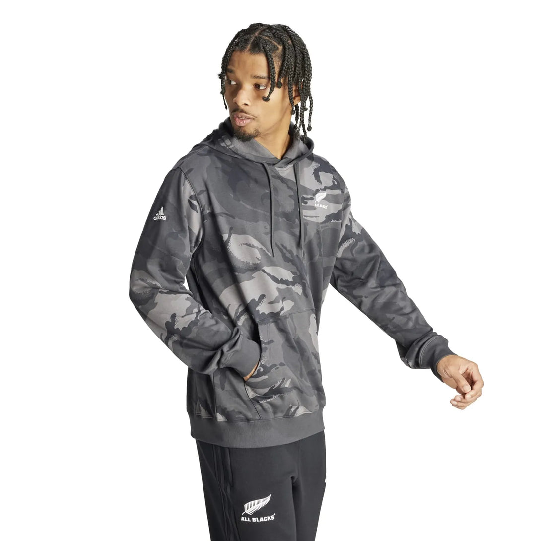 adidas All Blacks Camo Hoodie Mens