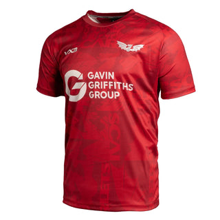 VX3 Scarlets 2025/26 Mens Warm Up T-Shirt
