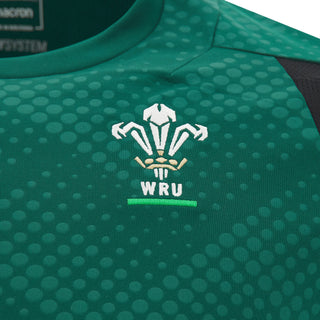 Macron Wales WRU 2026/27 Kids Player Training T-Shirt