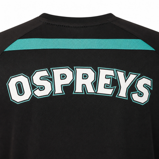 Macron Ospreys Rugby 2026/27 Mens Poly Training T-Shirt