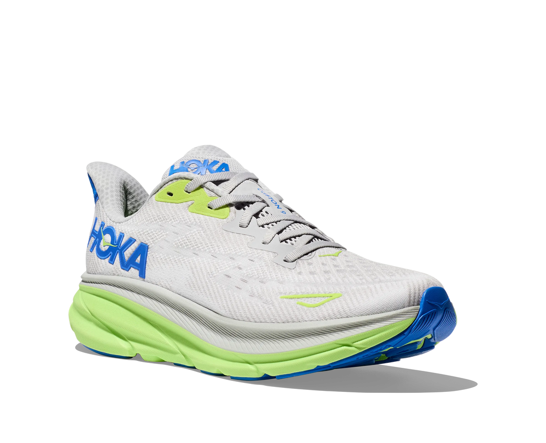 Hoka Clifton 9 Mens Running Shoes Grey