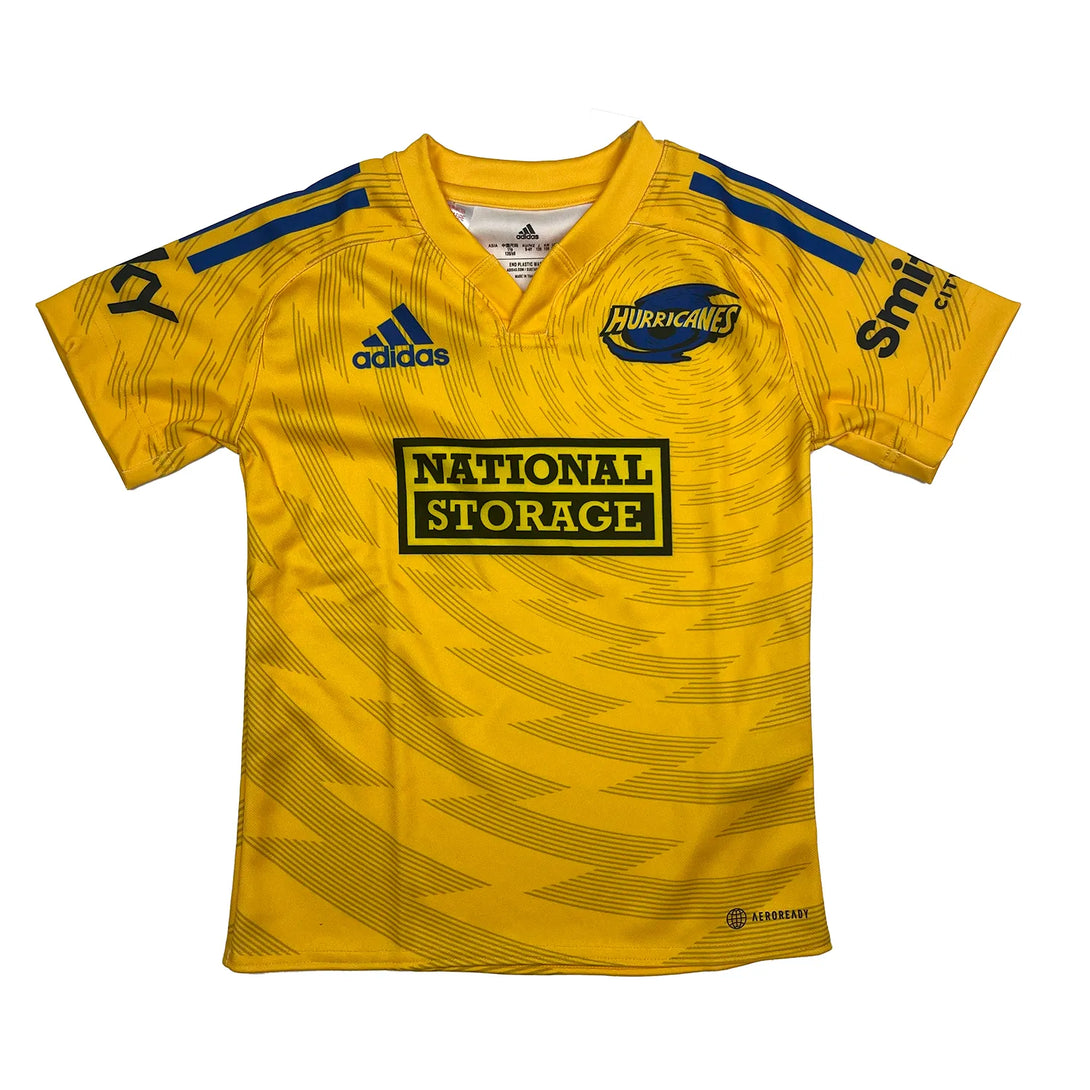 adidas Hurricanes Home Mini Rugby Kit Yellow