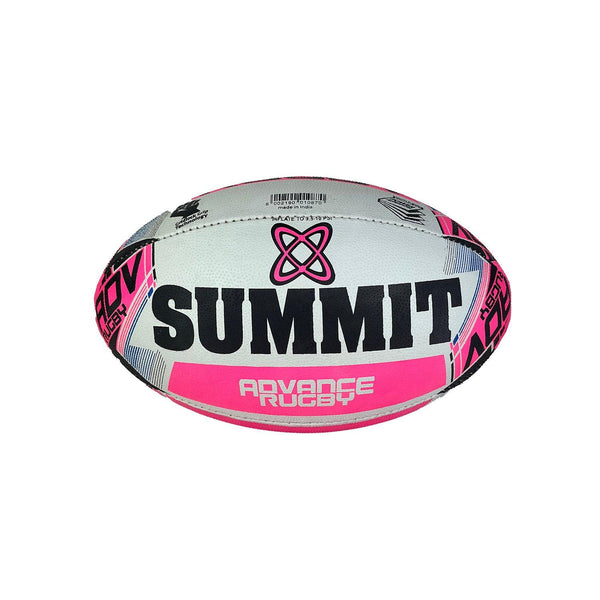 Summit Pink/White Senior Size 4 Rugby Ball