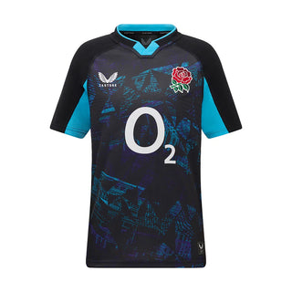 Castore England RFU 2025/26 Kids Away Rugby Shirt