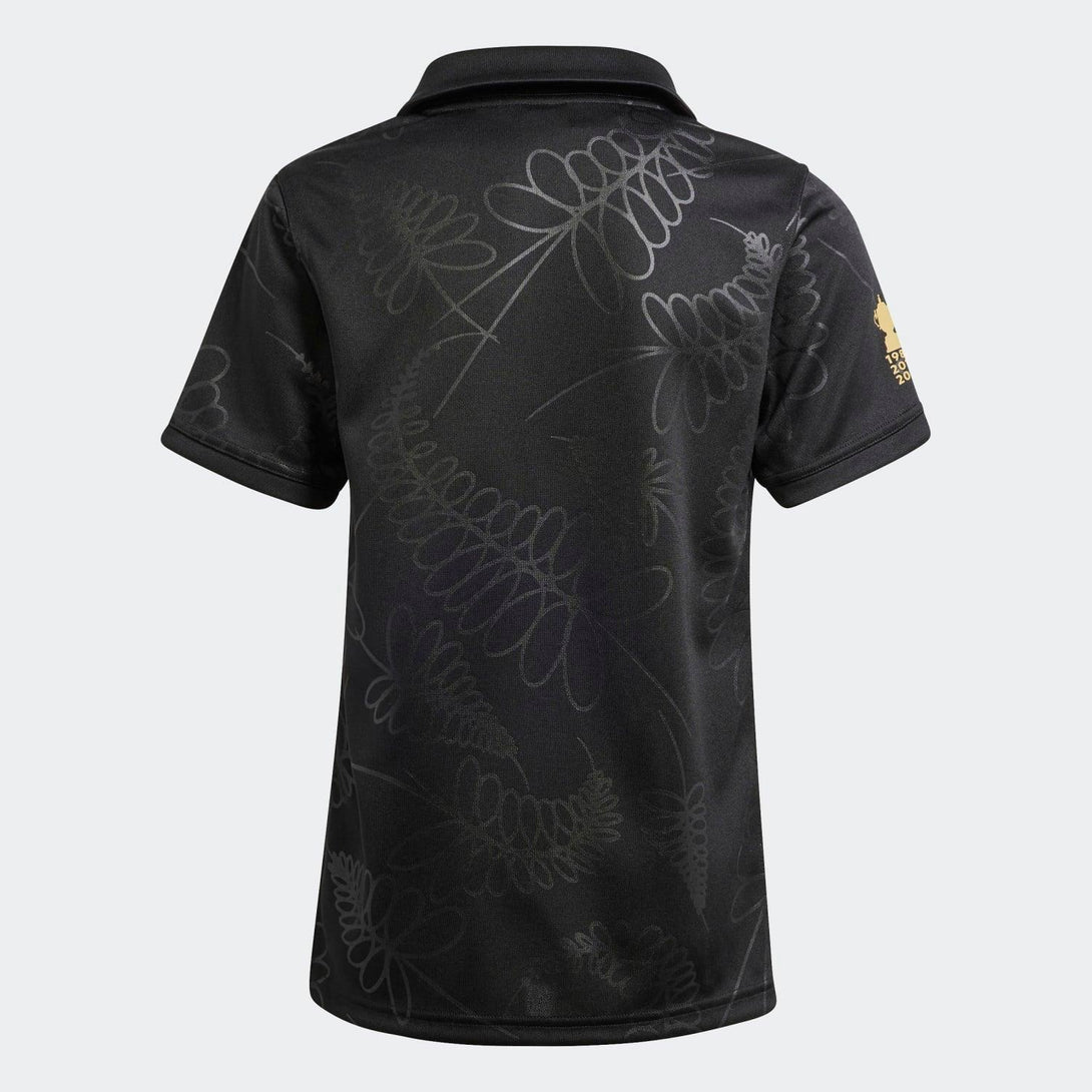 adidas All Blacks Kids Rugby World Cup 2023 Home Rugby Shirt