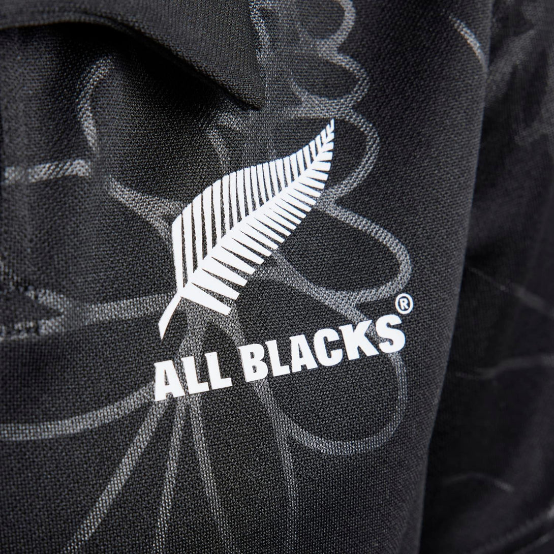 adidas All Blacks Kids Rugby World Cup 2023 Home Rugby Shirt