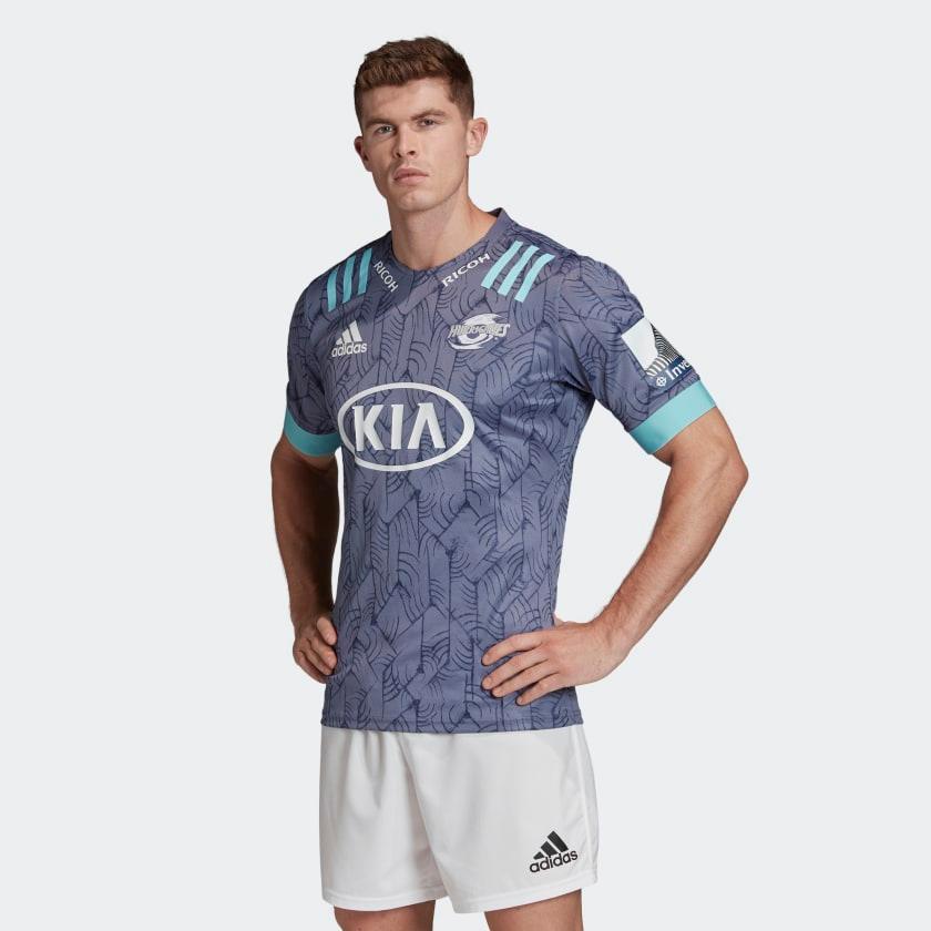 Adidas Hurricanes Alternate Primeblue Super Rugby Shirt 