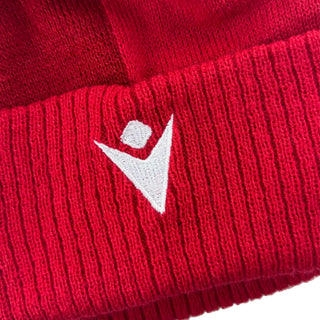 Macron Wales WRU 2025/26 Pom Pom Beanie