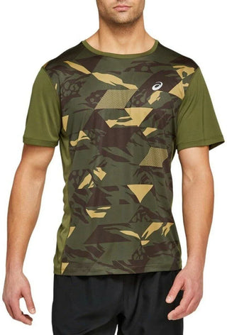 Rugby Heaven Asics Future camo s/s top camo green - www.rugby-heaven.co.uk