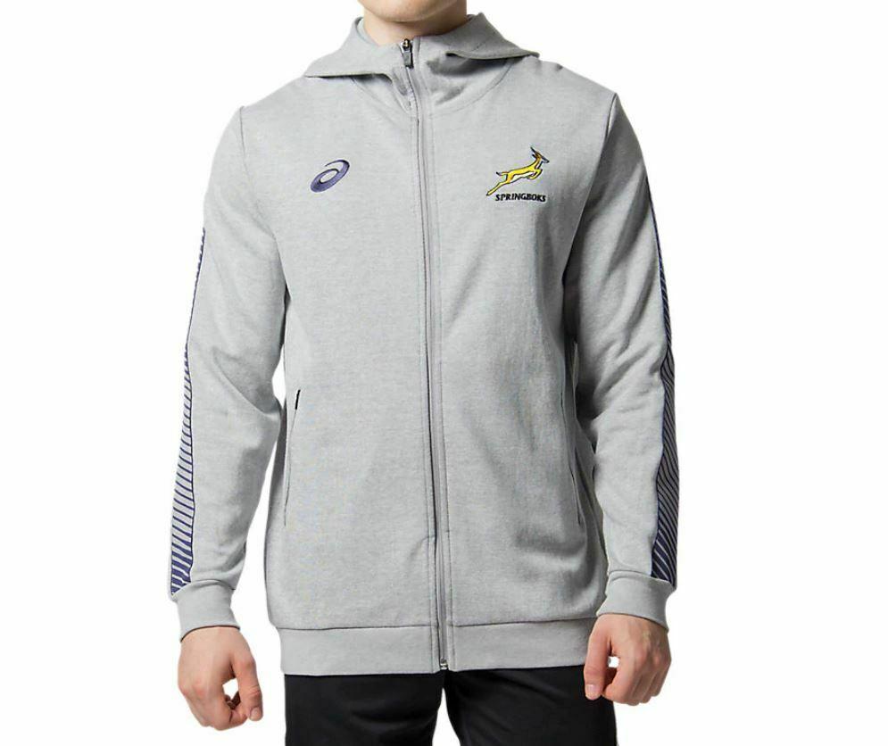 Rugby Heaven Asics South Africa Springboks Rugby Travel Hoody - www.rugby-heaven.co.uk