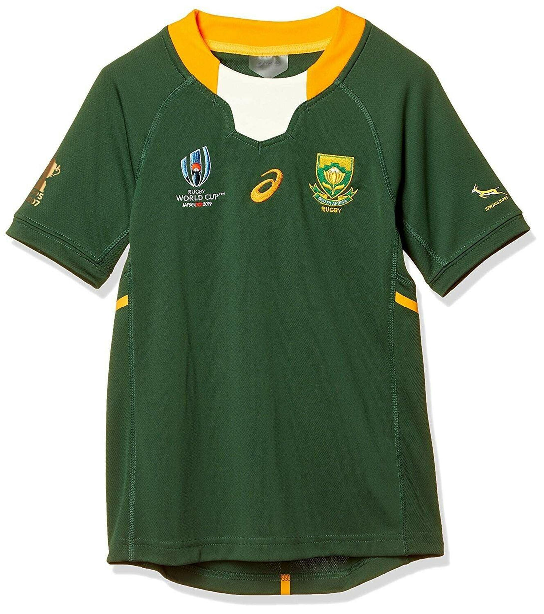 ASICS South Africa Springboks Rugby World Cup 2019 Kids Home Rugby Shirt