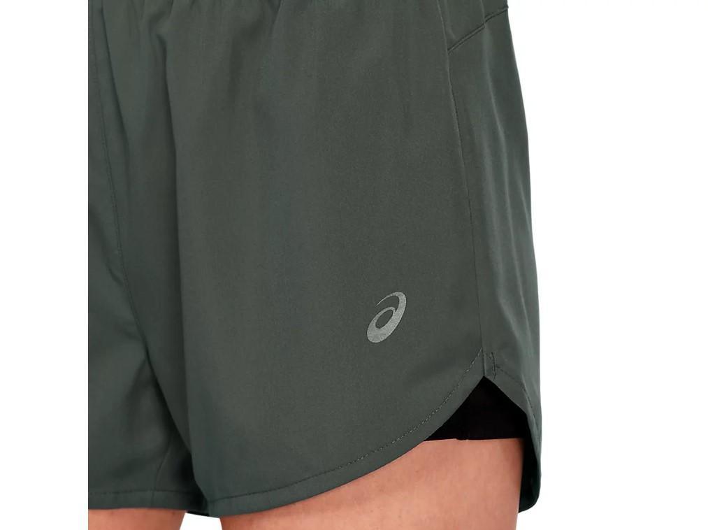 Rugby Heaven Asics Sport 2 in 1 run short Dark grey - www.rugby-heaven.co.uk