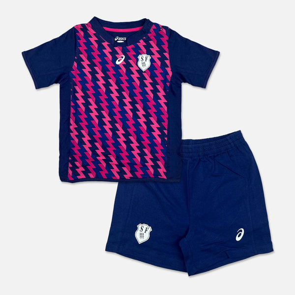 Asics Stade Francais Infants Rugby Gameday Suit