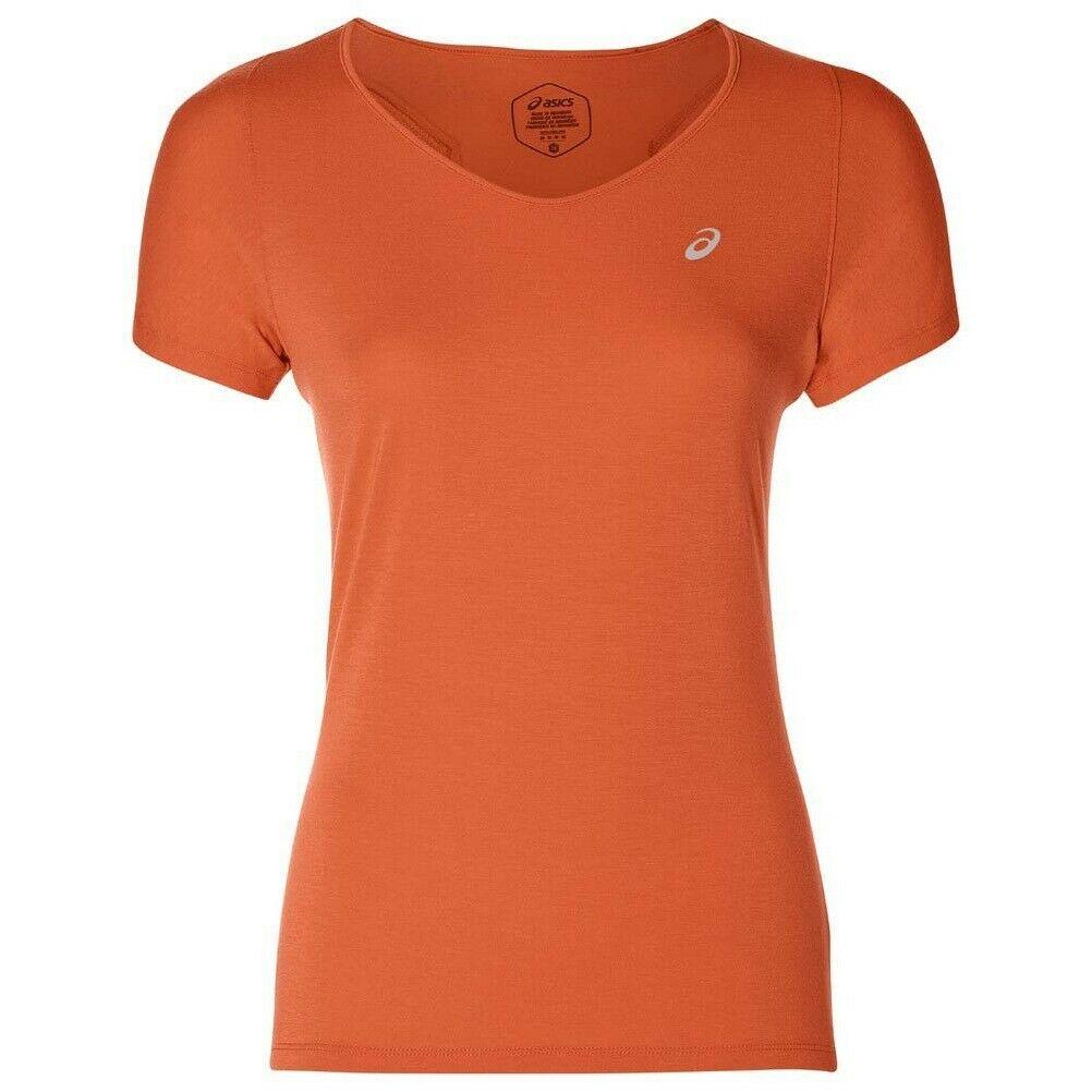 Asics v-Neck SS Top Womens